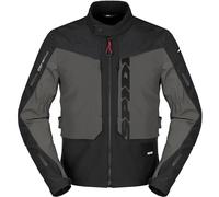 Spidi Terran Tex Blouson textile de moto, noir-gris, taille 3XL pour homme