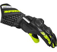 Spidi Carbo 5 Gants de moto, noir-jaune, taille 3XL pour homme