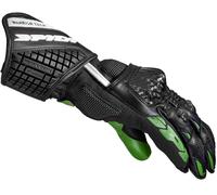 Spidi Carbo 5 Gants de moto, noir/vert, Taille 3XL