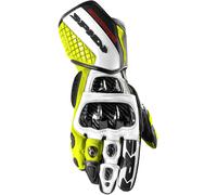 Spidi Carbo Track Evo, Gants L Blanc/Jaune Néon Blanc/Jaune Néon