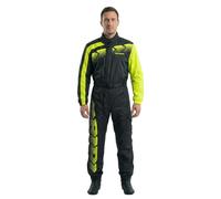 Spidi Touring One Piece Ensemble de pluie moto, jaune, Taille S