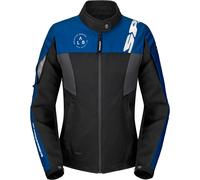 Spidi Corsa H2Out imperméable dames moto textile veste, noir/bleu, Taille XS