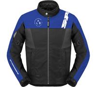 Spidi Corsa H2Out veste textile de moto imperméable, noir/bleu, Taille L