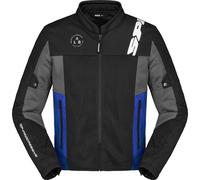 Spidi Corsa Net Windout, veste en textile 3XL Noir/Gris/Bleu Noir/Gris/Bleu