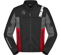 Spidi Corsa Net Windout Veste textile de moto, noir/rouge, Taille XXL