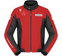 Spidi Corsa Tex 2025 Blouson textile de moto, Rouge/Noir, Taille S