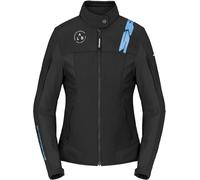 Spidi Corsa Tex Lady Veste textile de moto, noir/bleu, Taille L