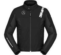 Spidi Corsa Tex Veste textile de moto, Noir/Blanc, Taille XXL