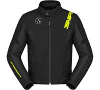 Spidi Corsa Tex Veste textile de moto, noir/jaune, Taille XL