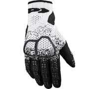 Spidi Cross Knit, gants 3XL Noir/Blanc Noir/Blanc