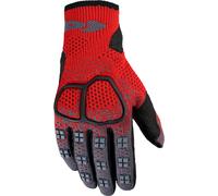 Spidi Cross Knit, gants L Rouge/Noir/Gris Rouge/Noir/Gris