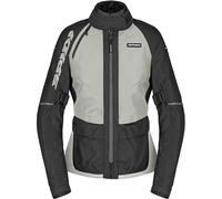 Spidi Crossmaster 2 H2Out imperméable dames moto textile veste, Noir/Glace, Taille XS