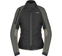 Spidi Crossmaster 2 H2Out imperméable dames moto textile veste, Vert foncé, Taille XL