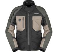 Spidi Crossmaster 2 H2Out Veste textile de moto imperméable, vert, taille 4XL pour homme