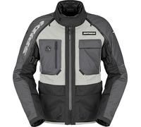 Spidi Crossmaster 2, veste textile H2Out XXL Noir/Gris Clair/Gris Noir/Gris Clair/Gris