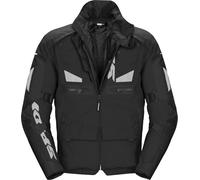 Spidi Crossmaster Veste textile de moto, noir, taille M pour homme