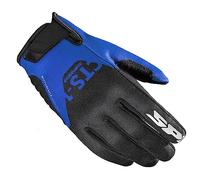 SPIDI CTS-1 Gants de Moto (Black/Bleu,S)