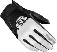Spidi CTS-1 Gants de moto de dames, noir-blanc, taille M pour femmes