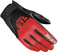 Spidi CTS-1 Gants de moto de dames, noir-rouge, taille S pour femmes