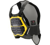 Spidi Defender B&C 160-170 Armure de poitrine, noir/jaune, Taille M
