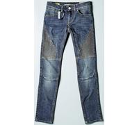Spidi Denim Lady Racer Slim Fit Jeans de moto pour femmes, bleu, taille 27