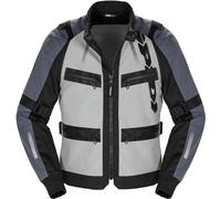 Spidi Enduro Pro Veste textile moto, Gris foncé/gris clair, Taille 3XL