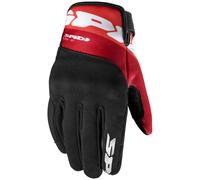 Spidi Flash-KP, gants S Noir/Rouge Noir/Rouge