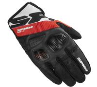 Spidi Flash-R Evo Gants de moto, noir/rouge, Taille XL