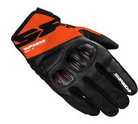 Spidi Flash-R Evo Gants de moto, noir-orange, taille XL pour homme