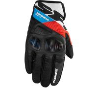 Spidi Flash-R Evo Gants de moto, rouge-bleu, taille L pour homme