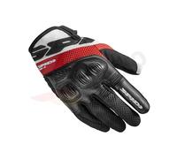 Spidi Flash-R Evo, gants femmes M Noir/Blanc/Rouge Noir/Blanc/Rouge