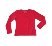 Spidi Font Long Lady T-shirt long pour femme, rouge, taille S