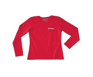 Spidi Font Long Lady T-shirt long pour femme, rouge, taille S