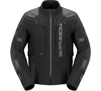 Spidi Frontier Pro H2OUT Veste textile moto imperméable, noir, taille 4XL pour homme