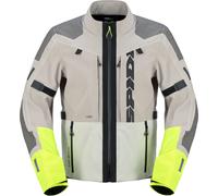 Spidi Frontier Pro, veste textile H2Out XL Beige/Gris/Jaune Néon Beige/Gris/Jaune Néon