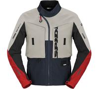 Spidi Frontier Veste textile de moto, Glace/Rouge/Bleu, Taille M