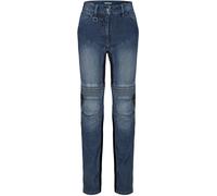 Spidi Furious Pro 2 Pantalon textile moto pour dames, bleu/bleu foncé, Taille 29