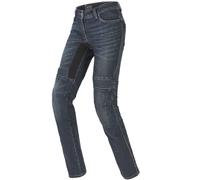 Spidi Furious Pro Jeans moto pour dames, bleu foncé, Taille 27