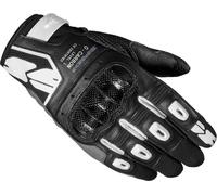 Spidi G-Carbon Gants de moto de dames, Noir/Blanc, Taille XL