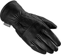 SPIDI Gants de Moto imperméables en Cuir d'hiver modèle Delta avec Protections rigides sur Les Phalanges
