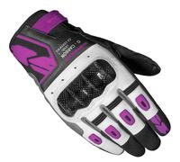 Spidi G-Carbon, gants femmes M Noir/Fuchsia Noir/Fuchsia