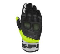 Spidi Neo-R Gants de moto pour femmes, noir/jaune, Taille L