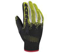 Spidi X-Knit Gants de moto, noir/jaune, Taille 2XL