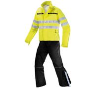 Spidi H2 Life Costume de pluie deux pièces, noir/jaune, Taille S
