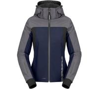 Spidi H2Out II sweat à capuche de moto pour femmes imperméable, bleu/gris, Taille M