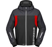 SPIDI Blousons et Vestes Hoodie H2OUT II Black / Antrhacite / Red Fluo D299-189 S
