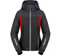 Spidi Hoodie II, veste textile H2Out femme M Noir/Gris Foncé/Rouge Néon Noir/Gris Foncé/Rouge Néon