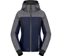 Spidi Hoodie II, veste textile H2Out femme XL Bleu Foncé/Argent/Noir Bleu Foncé/Argent/Noir