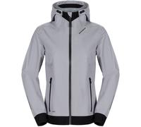Spidi Hoodie Shell Veste fonctionnelle pour dames, Gris clair/Noir, Taille S
