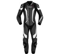 Spidi Laser Pro, costume en cuir 1pcs. perforé 46 Noir/Blanc Noir/Blanc